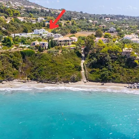 Villa Melina - Elysian Kefalonia , 2 Min Walk From The & Brand New 2024 Minia
